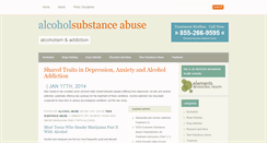 Desktop Screenshot of alcoholsubstanceabuse.com